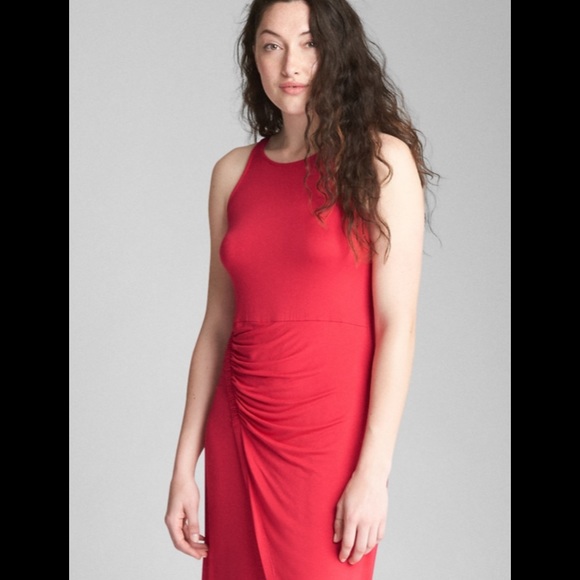 Gap Cinched Waist Midi Dress ! - Picture 2 of 2